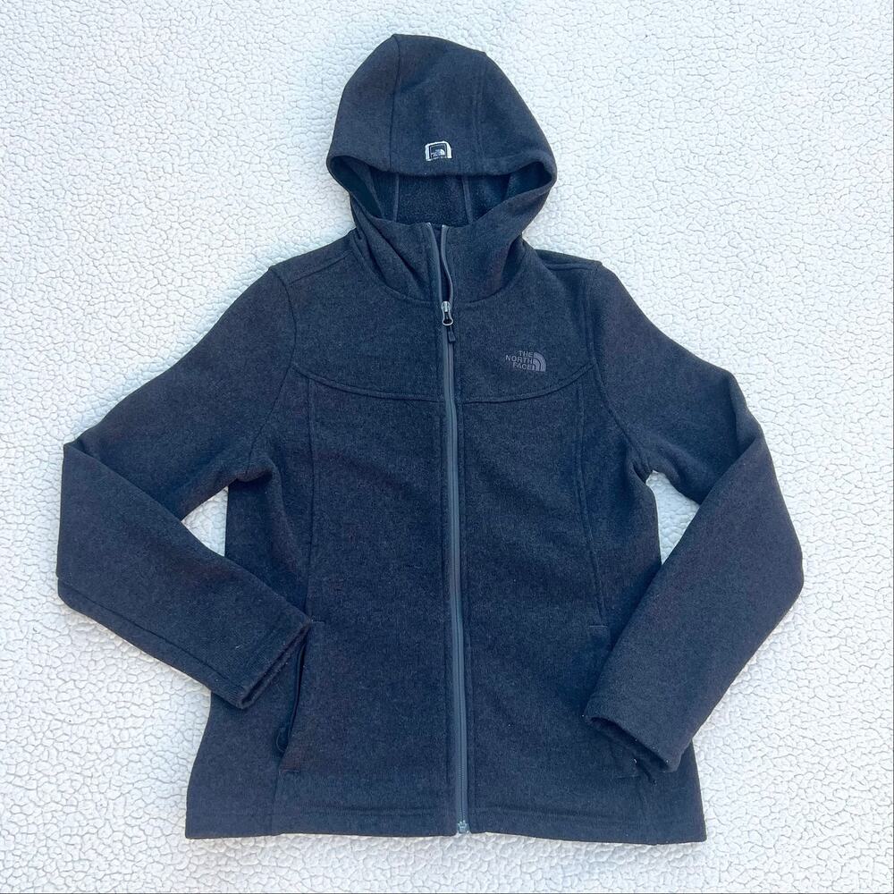The North Face Women’s Hooded Fleece Black Jacket